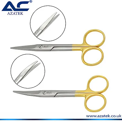 Azatek Mayo Scissors Surgical Operating Medical Dressing Nursing Curved 14cm • £8.99