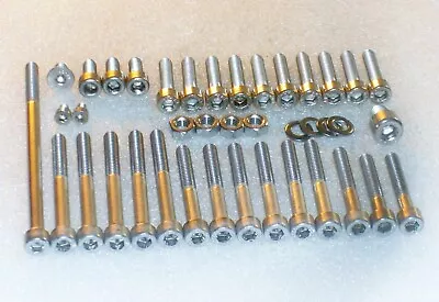 Yamaha LB50 LB80 Chappy Engine Covers Cylinder Stainless Steel Allen Bolts Kit • $20.08