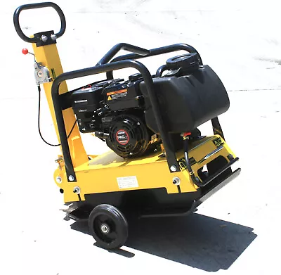 Heavy Duty Large Plate Walk Behind Vibratory Dirt Plate Compactor Rammer W/ Tank • $1299.99