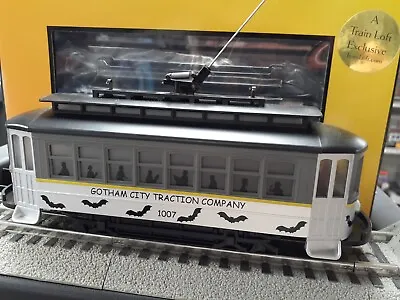 MTH Gotham City Trolley With LEDs Item 30-5212 New • $89.95