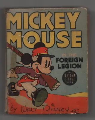 Mickey Mouse In The Foreign Legion By Disney Big Little Book #1428 • $20