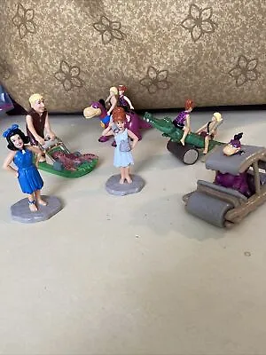 The Flintstones Dakin Cake Toppers 6 Figures Or Toys Vintage Hanna - Barbera • $15