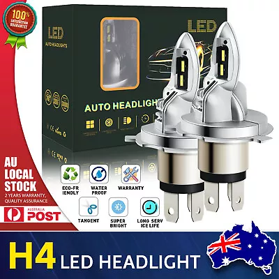 LED Headlight   Kit For Toyota Hilux KUN26 Ute 3.0 D-4D 4WD 2006-2015 • $48.99