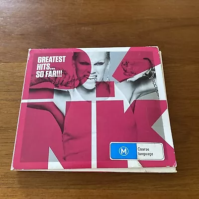 Pink Greatest Hits… So Far!!! CD DVD Complete VGC Australia Pop Free Postage • $7.08