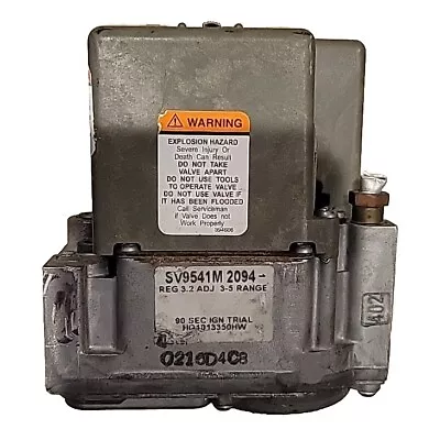 Oem Honeywell Sv9541m 2094 Natural Gas Valve Hvac Usa 🇺🇸 Seller Free Shipping • $59.96