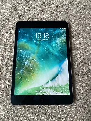 Apple IPad Mini 2 32GB Wi-Fi + Cellular (Unlocked) 7.9in - Space Grey • £20