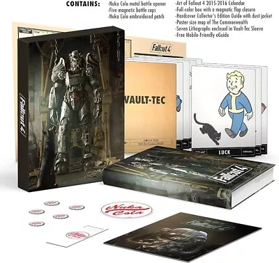 Fallout 4 Ultimate Vault Dweller's Survival Guide Bundle (Sealed) • £199.99