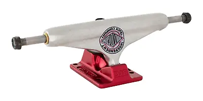 Independent Forged Hollow BTG Summit Silver Ano Red Skateboard Trucks • $67.95