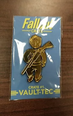 Fallout 4 76 2 3 New Vegas Crate # 1 Vault-Tec Pin PlayStation 4 Xbox One PS4 • £42.71