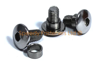£2 • Buy Custom Stainless Honda Fairing Bolts & Collars Shoulders Choose Size M5 M6 Bolt 