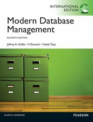 Modern Database Management By Hoffer Jeffrey A. • $6.01