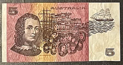 Australia $5 Five Dollar Banknote Note Bill Sir Joseph Banks & Caroline Chisholm • $29.95