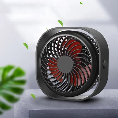 $23.96 • Buy Mini Desk Fan Portable Cooler 3 Speed Small Quiet USB Rechargeable Mini Fan AU