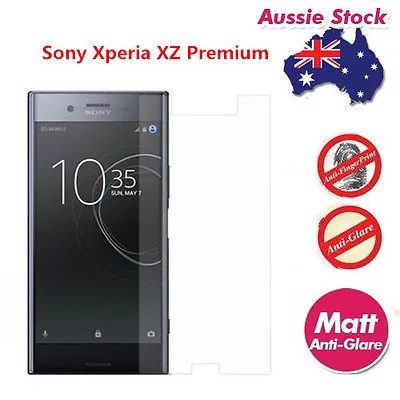$9.95 • Buy 2X Plastic Screen Protector For Sony Xperia XZ Premium - Matte/Anti-Glare