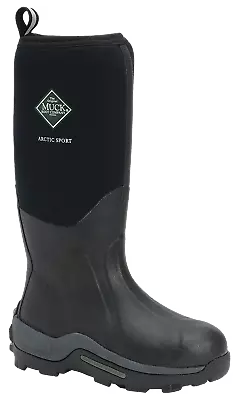 The Original Muck Boot Company Arctic Sport Tall Rubber Boots For Men - Black - • $88