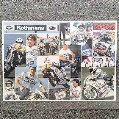 Doohan - Gardner Rothmans Honda 500cc GP Poster New Never Framed  • $40
