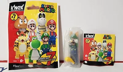 K'NEX Super Mario Raccoon Luigi Mini Figure Blind Bag  2015 Nintendo KNEX • $10.99