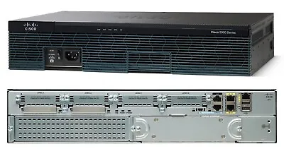 $28.99 • Buy Cisco 2900 Series 2911 K9 3 Port Gb Wired Integrated Services Router - C USED