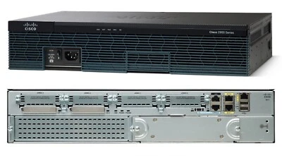 $28.99 • Buy Cisco 2900 Series 2911 K9 3 Port Gb Wired Integrated Services Router - C USED