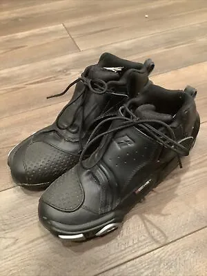 JOE ROCKET VELOCITY V2X BLACK MOTORCYCLE RIDING STREET SHOE BOOTS Mens SZ 9 • $44