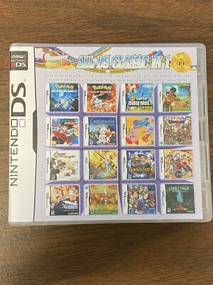 $29 • Buy NINTENDO 3DS Super Combo Pokémon Mario DS Classics 999 Games New