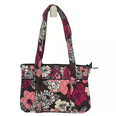 Vera Bradley Retired Floral Excellent Pink MOCHA ROUGE Shoulder Bag  • $39