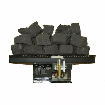 16  Gas Fire New Living Flame Coals VICTORIAN Inset Fire Tray Coal 9 Sizes UK !! • £169.99