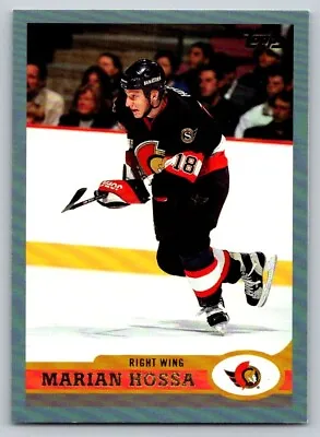 Marian Hossa 1999-00 Ottawa Senators Topps Arena Giveaways • $1