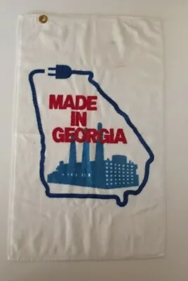 Vintage Golf Towel With Ring Martex  Made In Georgia  Ship Red White & Blue • $12.89