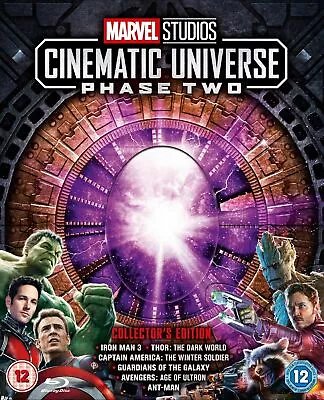 Marvel MCU Phase 2 Collectors Edition DVD • £22