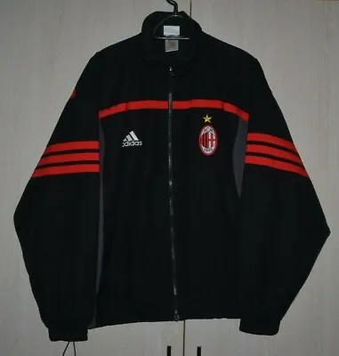 Ac Milan Italy 2000/2001 Training Football Jacket Jersey Adidas Size L Adult • £86.39