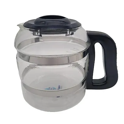 Megahome 4 Liter Water Distiller Glass Carafe REPLACEMENT Pitcher Blue Black • $55.88