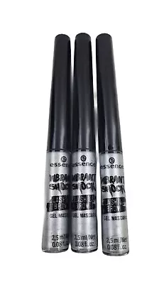 Essence Vibrant Shock Lash Brow Gel Mascara 02 Sparkle On Silver Lot Of 3 Sealed • $14.94