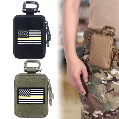 Tactical Molle Pouch Belt Pack Waist Bag EDC Accessorie Bag Small Utility Pouch • $9.89