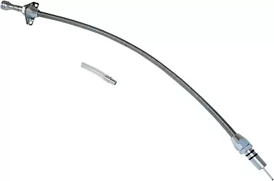 700-R4 Transmission Dipstick Flexible Braided Stainless Steel Firewall Mount SBC • $39.95