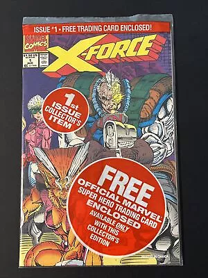 X-Force #1 Marvel 1991 Polybag Deadpool Rookie Card Rob Liefeld • $19.99