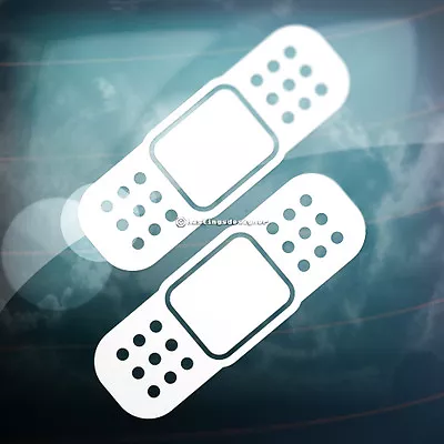 £2.30 • Buy 2x PLASTER Car,Van,Window,Bumper JDM DUB VAG DRIFT Vinyl Decal Stickers