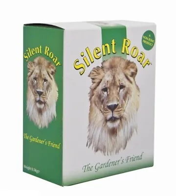 Silent Roar Cat Deterrent Repellent Lion Manure Pellets Garden Fertiliser 500g • £11.05