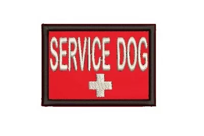 Name Patch / Label | SEW-ON | Embroidered & Personalised | Custom Service Dog • $19