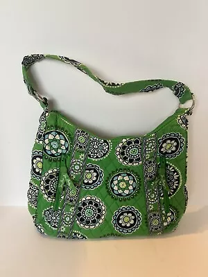 Vera Bradley Green Cupcake Pattern Shoulder Bag Purse • $15