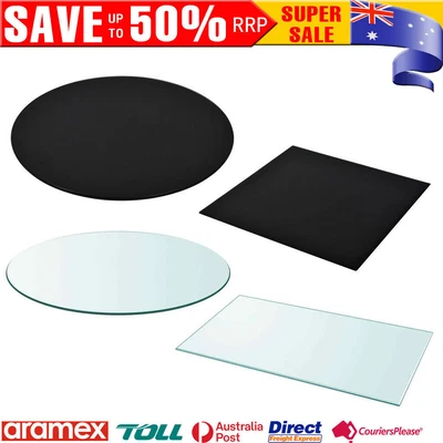 $69.67 • Buy Round Tempered Glass Table Top Replaced Cover Dining Coffee Table Protector New