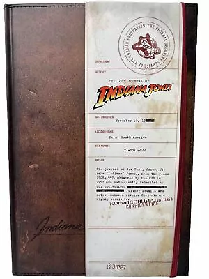 The Lost Journal Of Indiana Jones ~ 2008 Lucas Books ~ • $49.95