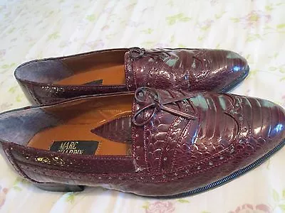 MEN'S Marc CHARDIN BROWN SLIP ON LOAFERS Shoes  Size 9 1/2 D • $15.98