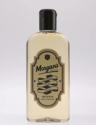 Morgans Spiced Rum Glazing Hair Tonic Barber Mens Styling Haircare 250ml • £11.95