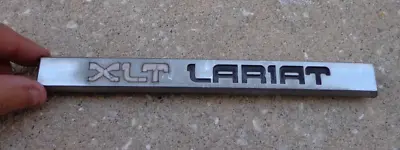 $13.39 • Buy Ford F-150 XLT Lariat Fender Emblem Badge Decal Logo F150 OEM Genuine Original