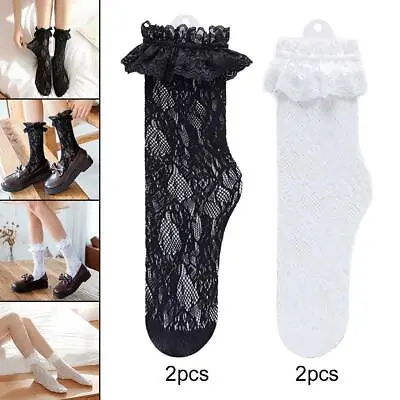 $6.69 • Buy Lace Socks   Ruffle Frilly  Princess Socks