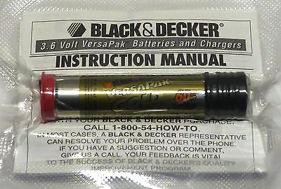 Black & Decker Original Gold VersaPak VP110 Battery For Dust Floor Scum Buster • $69.99