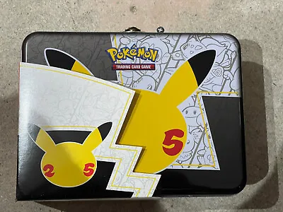 £9.99 • Buy Pokemon - Celebrations Collectors Chest  - All 3 Promos + Extras - Pack Fresh #1