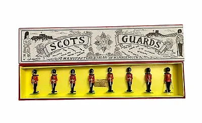 ALBA MINIATURES TRADITIONAL METAL TOY SOLDIER FIGURE SET No 3 Scots Guards • £149.99