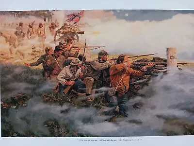 The Cause Defended  - By Dale Gallon- Collectible  Civil War Print - MINT • $180